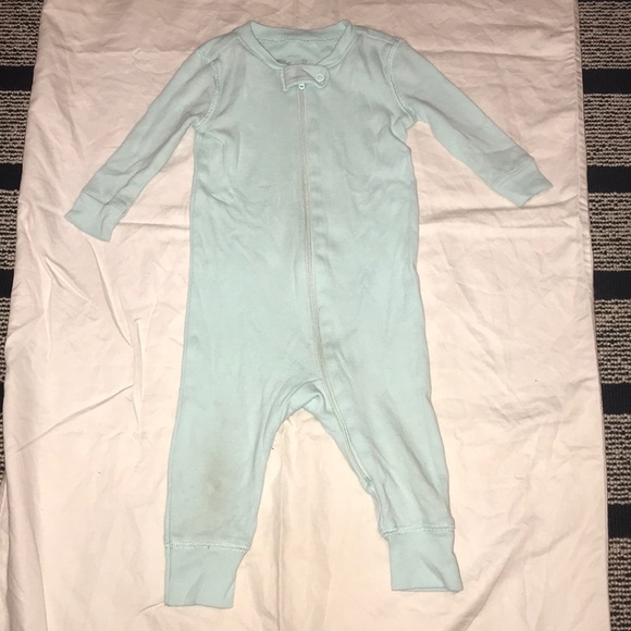 footless zipper pajamas